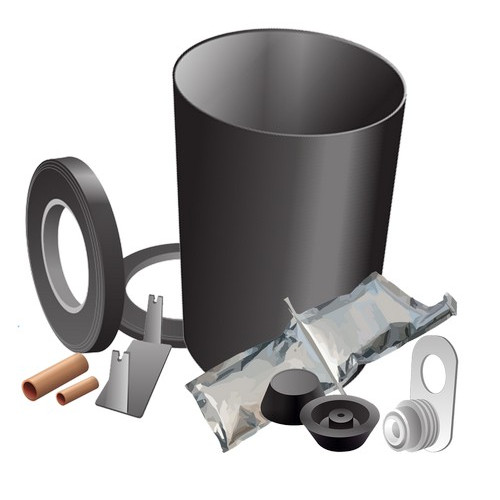 Комплект изоляции стыков в полиэтиленовой оболочке КЗС(т) 159х250х500 мм ГОСТ 30732-2020