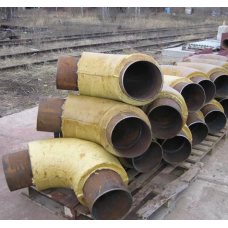 Отвод в ППМ изоляции (ППМИ) 57х3,5х140х41,5х325 мм ГОСТ Р 56227-2020