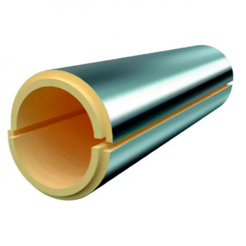 Скорлупа ППУ фольгированная для прямых участков 32х40 мм в Ростове-на-Дону
